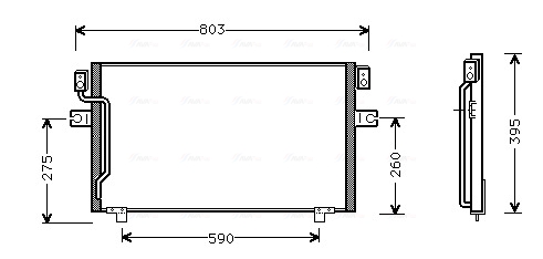 Ava Cooling Airco condensor DN5186