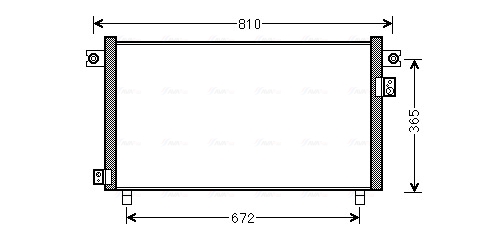 Ava Cooling Airco condensor DN5330