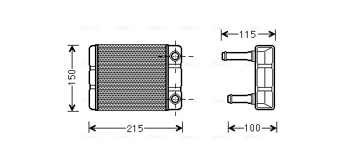 Ava Cooling Kachelradiateur DN6368