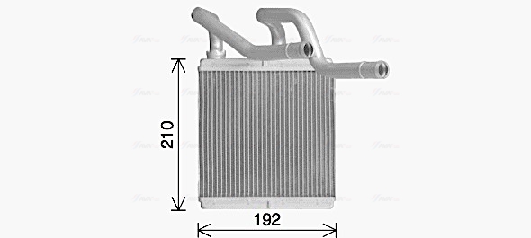 Ava Cooling Kachelradiateur DN6466