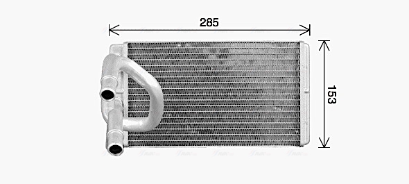 Ava Cooling Kachelradiateur DN6475