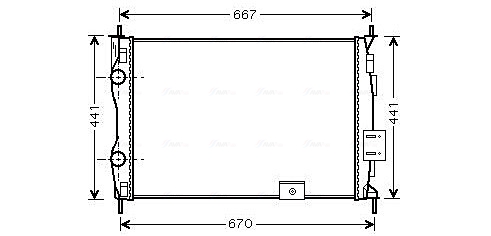 Ava Cooling Radiateur DNA2279