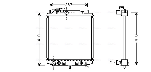 Ava Cooling Radiateur DU2048