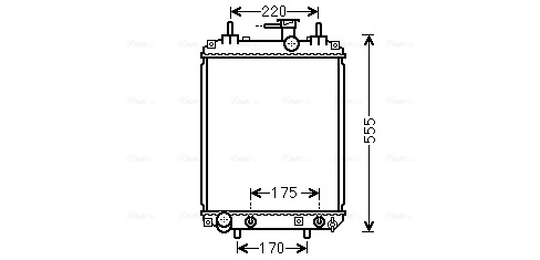 Ava Cooling Radiateur DU2073