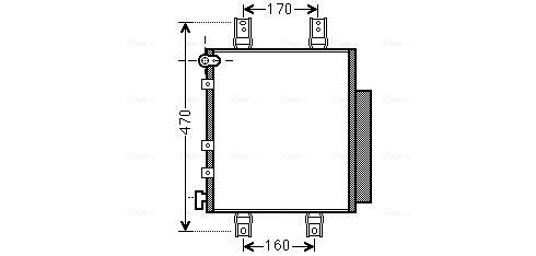 Ava Cooling Airco condensor DU5063D