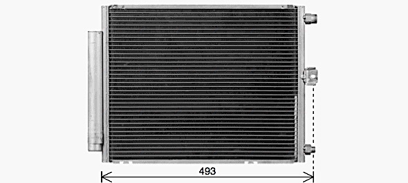 Ava Cooling Airco condensor DU5078D