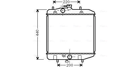 Ava Cooling Radiateur DUA2024