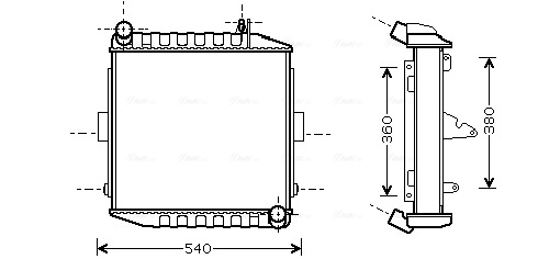 Ava Cooling Radiateur DZ2002