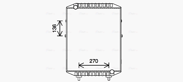 Ava Cooling Radiateur DZ2004