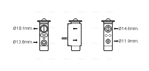 Ava Cooling Airco expansieklep FD1492