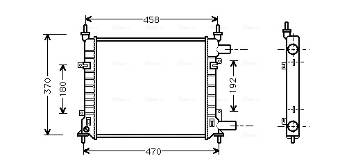 Ava Cooling Radiateur FD2257