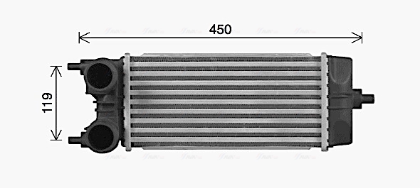 Ava Cooling Interkoeler FD4688