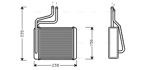 Ava Cooling Kachelradiateur FD6286