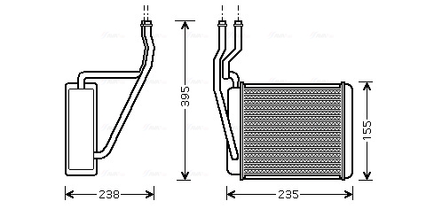 Ava Cooling Kachelradiateur FD6329