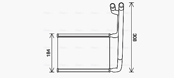 Ava Cooling Kachelradiateur FD6645