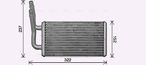 Ava Cooling Kachelradiateur FD6661