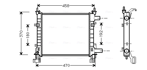 Ava Cooling Radiateur FDA2260