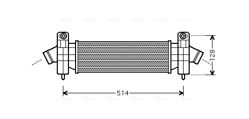 Ava Cooling Interkoeler FDA4341