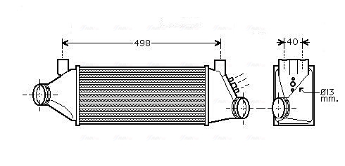 Ava Cooling Interkoeler FDA4385