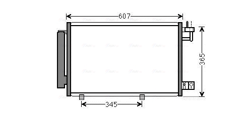 Ava Cooling Airco condensor FDA5439D