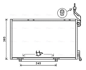 Ava Cooling Airco condensor FDA5590