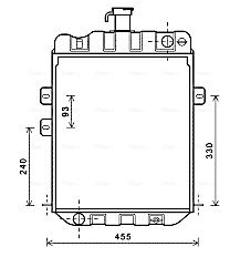 Ava Cooling Radiateur FE2008