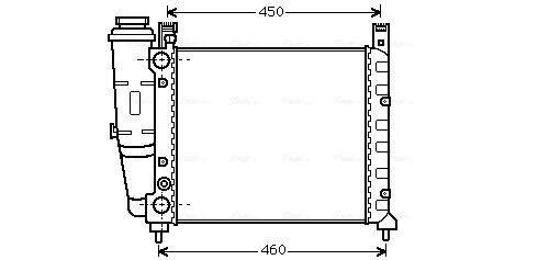 Ava Cooling Radiateur FT2039