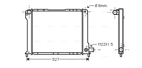 Ava Cooling Radiateur FT2131