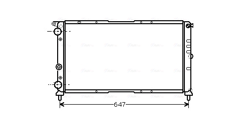 Ava Cooling Radiateur FT2142