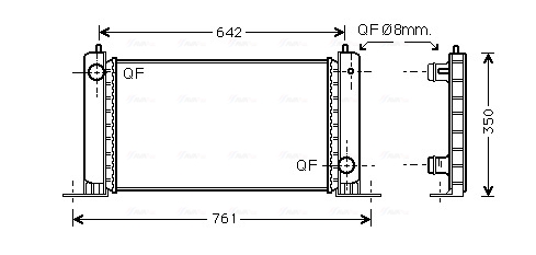 Ava Cooling Radiateur FT2251