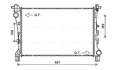 Ava Cooling Radiateur FT2420