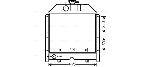 Ava Cooling Radiateur FT2424