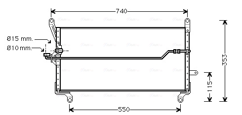 Ava Cooling Airco condensor FT5179