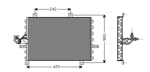 Ava Cooling Airco condensor FT5192