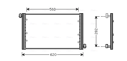 Ava Cooling Airco condensor FT5272