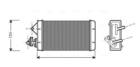 Ava Cooling Kachelradiateur FT6087