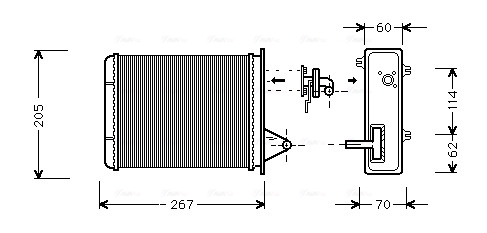 Ava Cooling Kachelradiateur FT6089