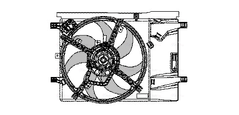 Ava Cooling Ventilatorwiel-motorkoeling FT7533