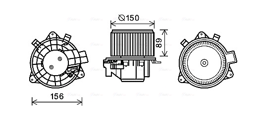 Ava Cooling Kachelventilator FT8417