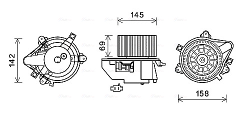 Ava Cooling Kachelventilator FT8419