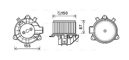 Ava Cooling Kachelventilator FT8429