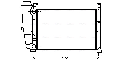 Ava Cooling Radiateur FTA2122