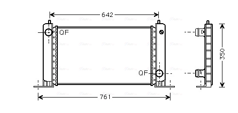 Ava Cooling Radiateur FTA2243