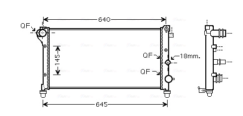 Ava Cooling Radiateur FTA2292