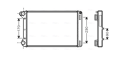 Ava Cooling Radiateur FTA2301