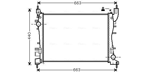 Ava Cooling Radiateur FTA2358