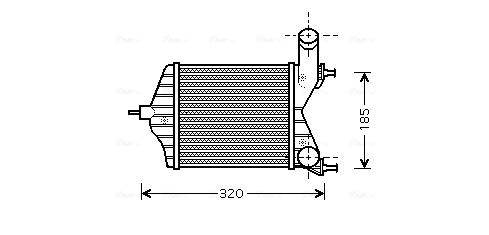 Ava Cooling Interkoeler FTA4280