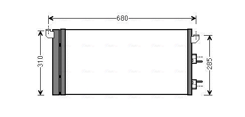 Ava Cooling Airco condensor FTA5293D