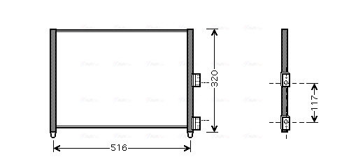 Ava Cooling Airco condensor FTA5303