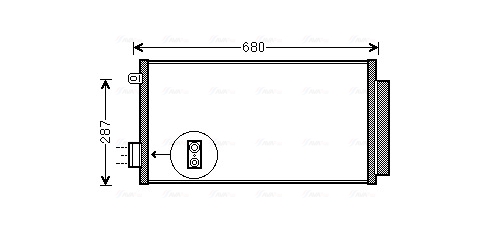 Ava Cooling Airco condensor FTA5411D